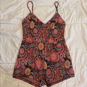 Zara Multicolor Floral Jumpsuit